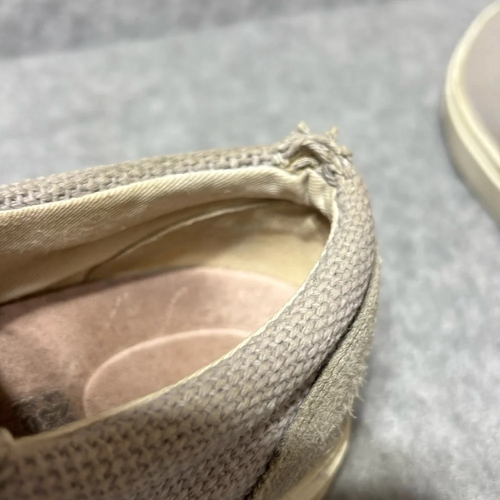 BIRKENSTOCK Flat Canvas grey Suede Low Shoes Size EUR 39 US 8 - Picture 5 of 11